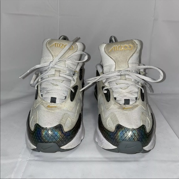 Nike Air Max 200 Baby Dragon GS Shoes CQ4009-100  7Y White Snake - Picture 2 of 7